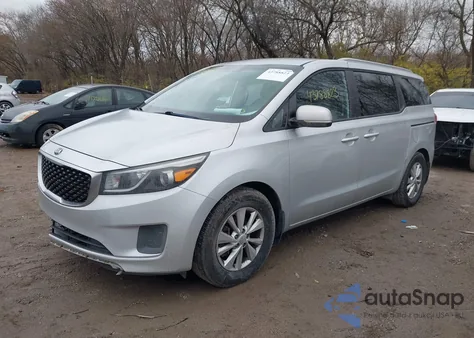 2015 Kia Sedona Lx from USA, damaged, VIN KNDMB5C15F6024071